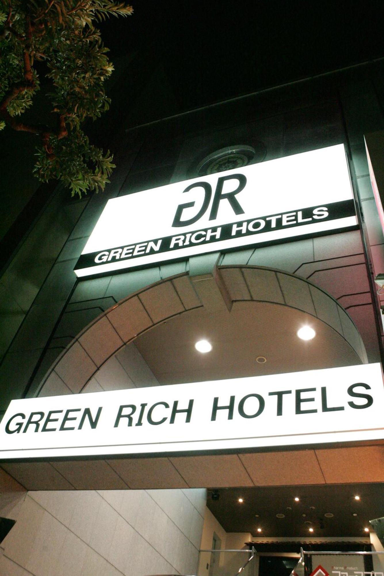Green Rich Hotel Nishitetsu Ohashi Ekimae Фукуока Экстерьер фото